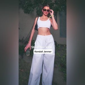 Local European wide leg multipocket pant